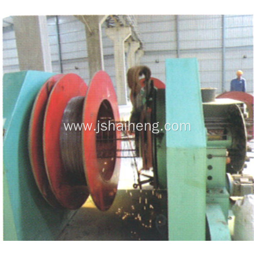 Spun pile steel cage auto-welding machine